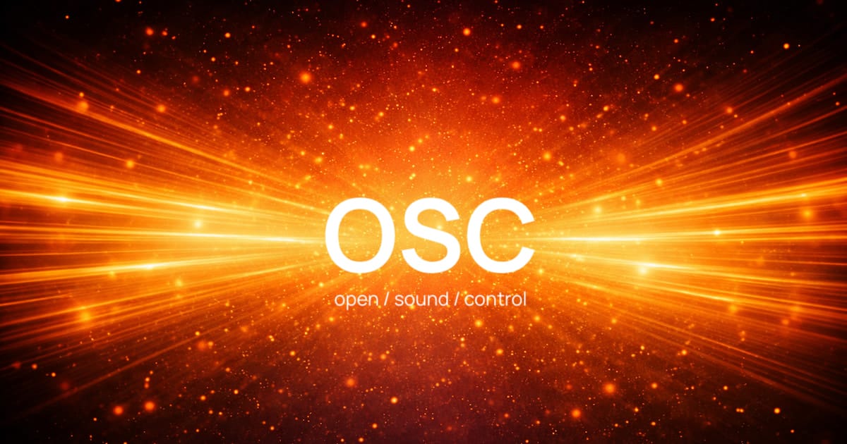 OSC in Scope: Precision real-time AI video control over the network