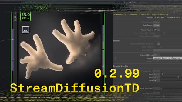 Real-Time Generative Art: A Guide to StreamDiffusion and TouchDesigner